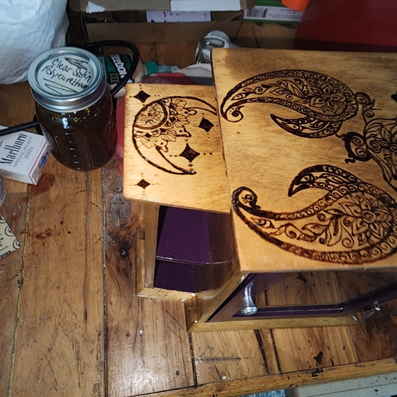 Decorative Scorpio Wall Shelf (Handmade & 1 Of A Kind!) - Picture 3 of 4